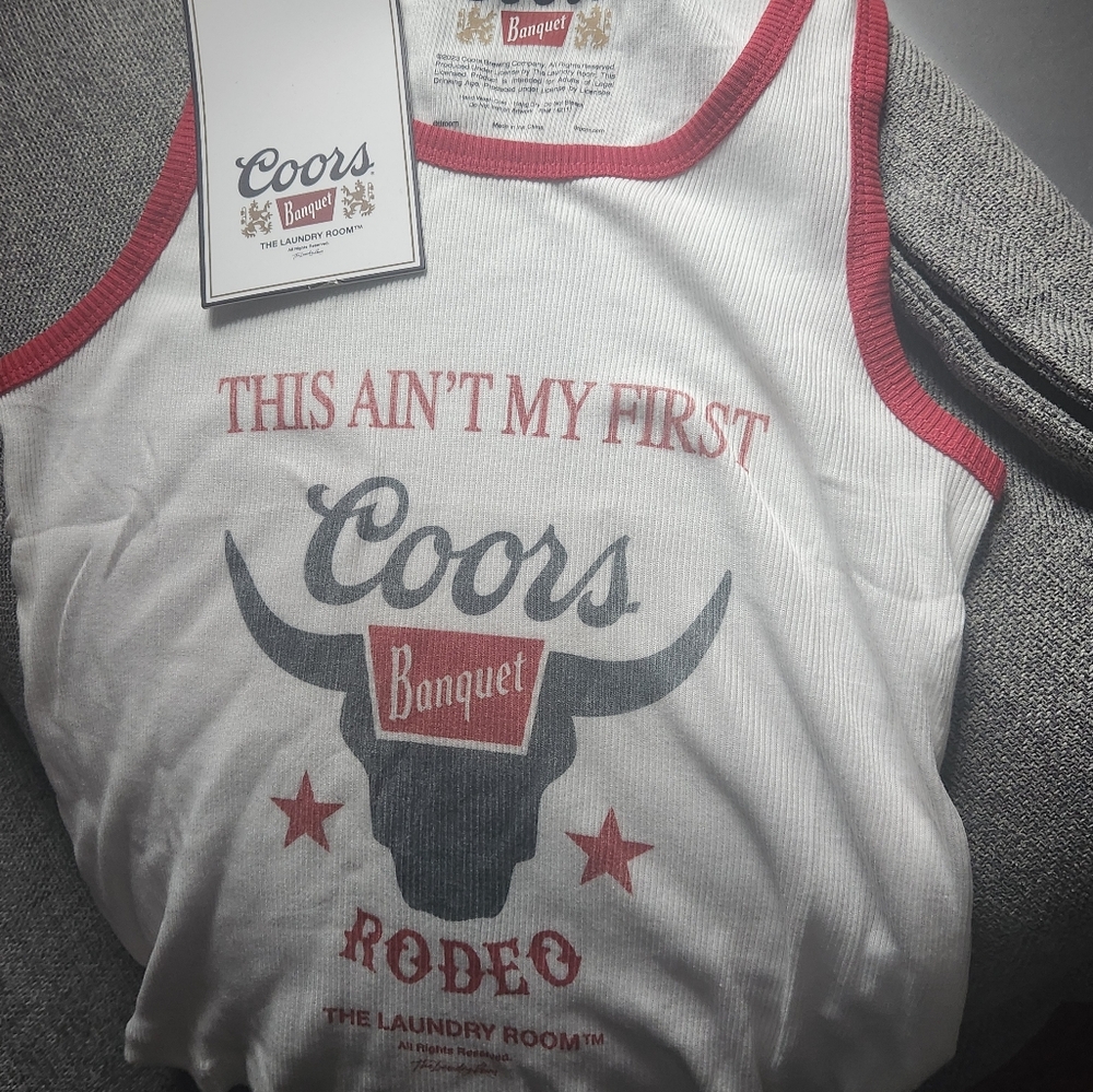 Coors Banquet Logo Tank Top